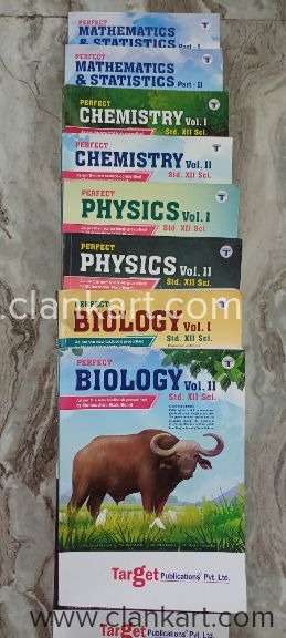 Target Publications 11th 12th Science Combo of 14 books with Notes