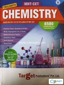 Target Publications MHT-CET Chemistry