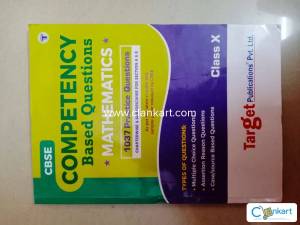 Target Publications Maths Competency Based Questions for Class 10