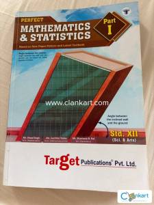 Target perfect mathematics and statistics part 1 std 12 sci and arts