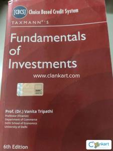 Taxmann's Fundamentals of Investment 6th edition