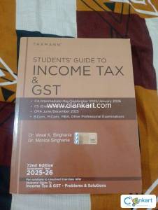 Taxmann Income Tax and GST Book