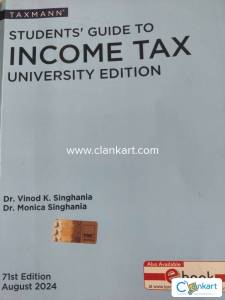 Taxmann Student's guide to Income Tax (University edition)
