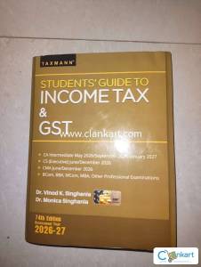 Taxxman  students' guide to Income tax and GST