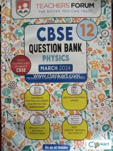 Teacher's Forum CBSE Question Bank for Class 12