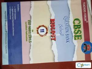 Teacher's Forum biology CBSE Solved Question Bank for Class 12