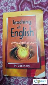 Teaching of English by Dr. Geeta Rai