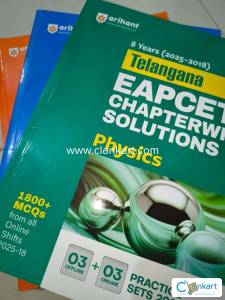 Telangana EAPCET chapterwise PYQ solutions of past 8 years of MPC