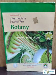 Telangana state board class 12 Botany textbook