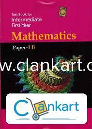 Telugu akademi for Intermediate First year, Maths 1B