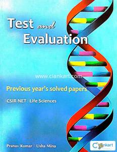 Test and Evaluation Life Sciences, CSIR-JRF-NET, Solved Papers