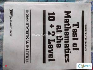 Test of mathematics at the 10+2 level ISI