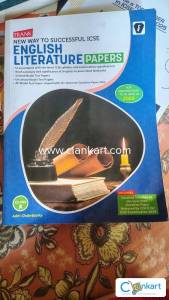 Test papers for icse  English literature in very good condition.