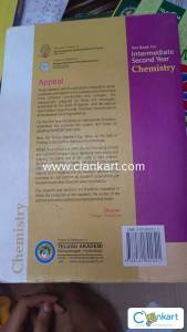 Text book for intermediate second year chemistry