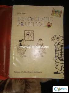 Text book in political science for class 9