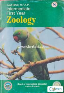 Textbook for A.P intermediate first year zoology