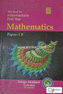 Textbook for Intermediate 1st year