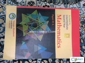 Textbook for intermediate second year mathematics paper ll A