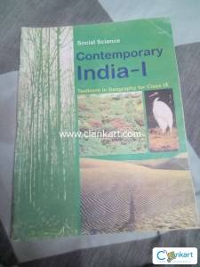 Textbook in Geography for class 9