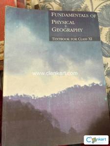 Textbook in geography class 11