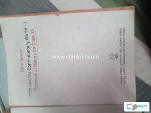 Textbook in history for class 9