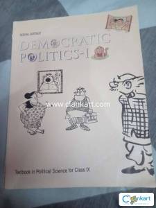 Textbook in political science for class 9
