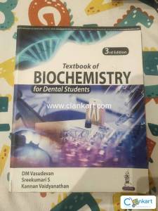 Textbook of Biochemistry for Dental Students