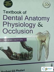 Textbook of Dental anatomy physiology and occlusion