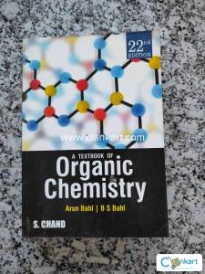 Textbook of Organic Chemistry by Bahl & Bahl