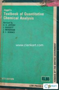 Textbook of Quantitative Chemical analysis