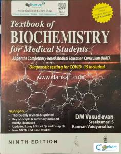 Textbook of biochemistry