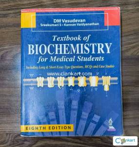 Textbook of biochemistry VASUDEVAN