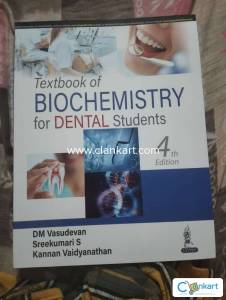 Textbook of biochemistry for dental students