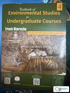 Textbook of environmental studies for undergraduate courses