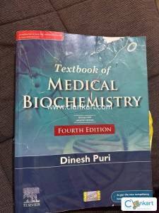 Textbook of medical biochemistry by Dinesh Puri