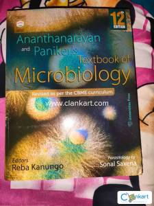 Textbook of microbiology anantnarayan and paniker