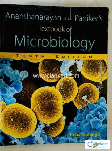 Textbook of microbiology by Ananthanarayan and panikers