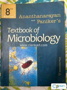 Textbook of microbiology by Ananthnarayan and Panikers