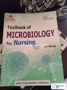 Textbook of microbiology for nursing, c.p baveja, 6th edition.
