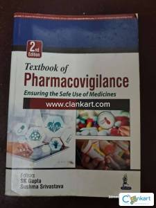 Textbook of pharmacivigilance college book sale(b pharm)