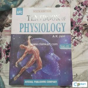 Textbook of physiology AK Jain