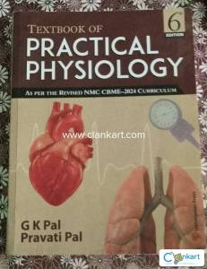 Textbook of practical physiology