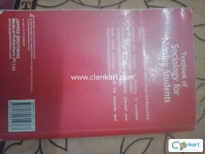 Textbook of sociology for nursing students