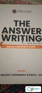 The Answer Writing Manual by Srushti Deshmukh Gowda, IAS For UPSC CSE