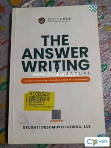 The Answer Writing manual
