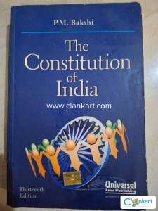 The Constitution of India, P.M. Bakshi