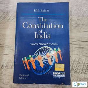 The Constitution of India - P.M Bakshi