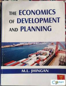 The Economics of Development and Planning
