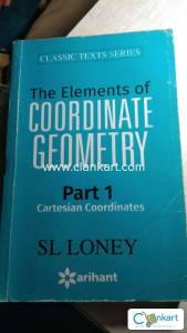 The Elements of Coordinate Geometry part 1  SL LONEY