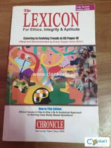The Lexicon for Ethics, Integrity and Aptitude